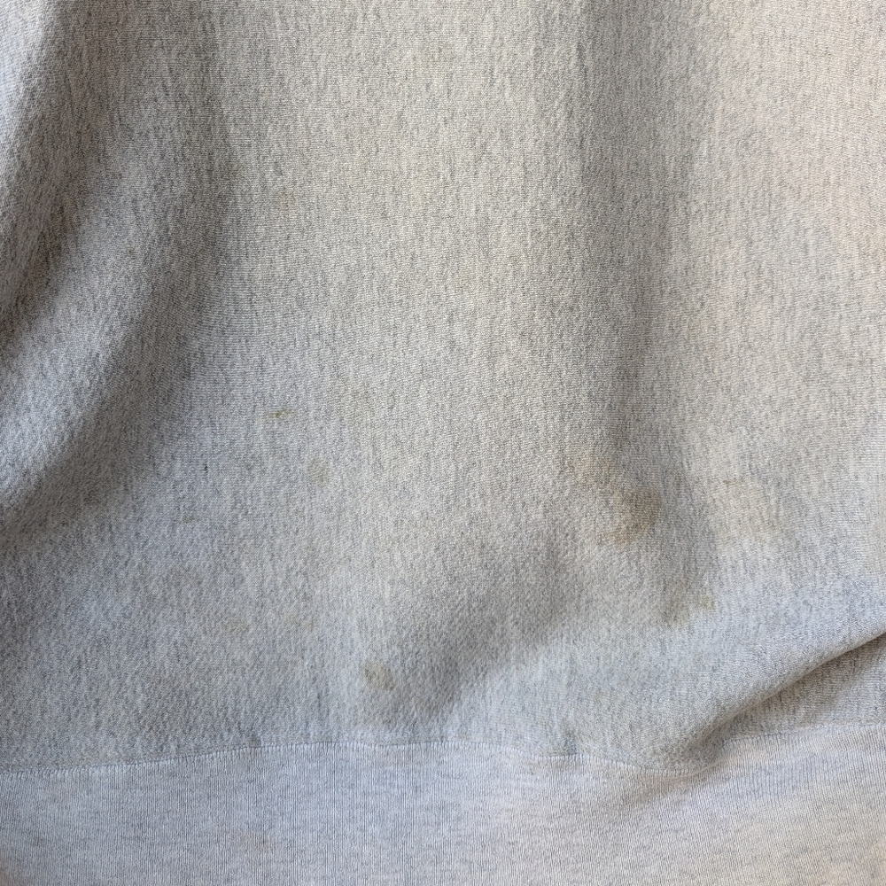 VTG 80s Lee Cross Grain Denver Athletic Club Heavyweight Sweatshirt Gray XL - Picture 5 of 9